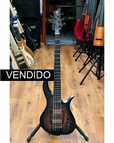 F Bass BN5 Deluxe Antique Brown Burst